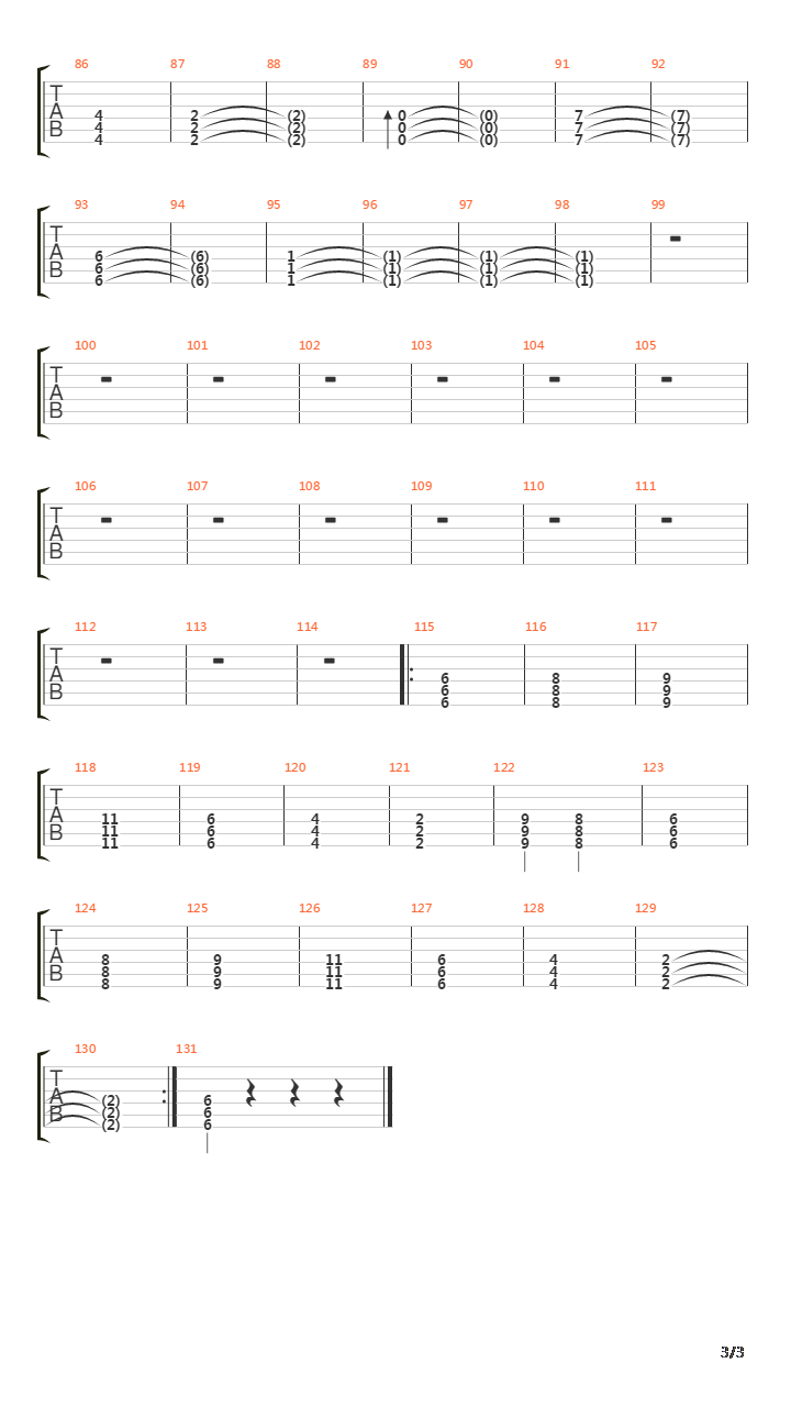 Moskau吉他谱