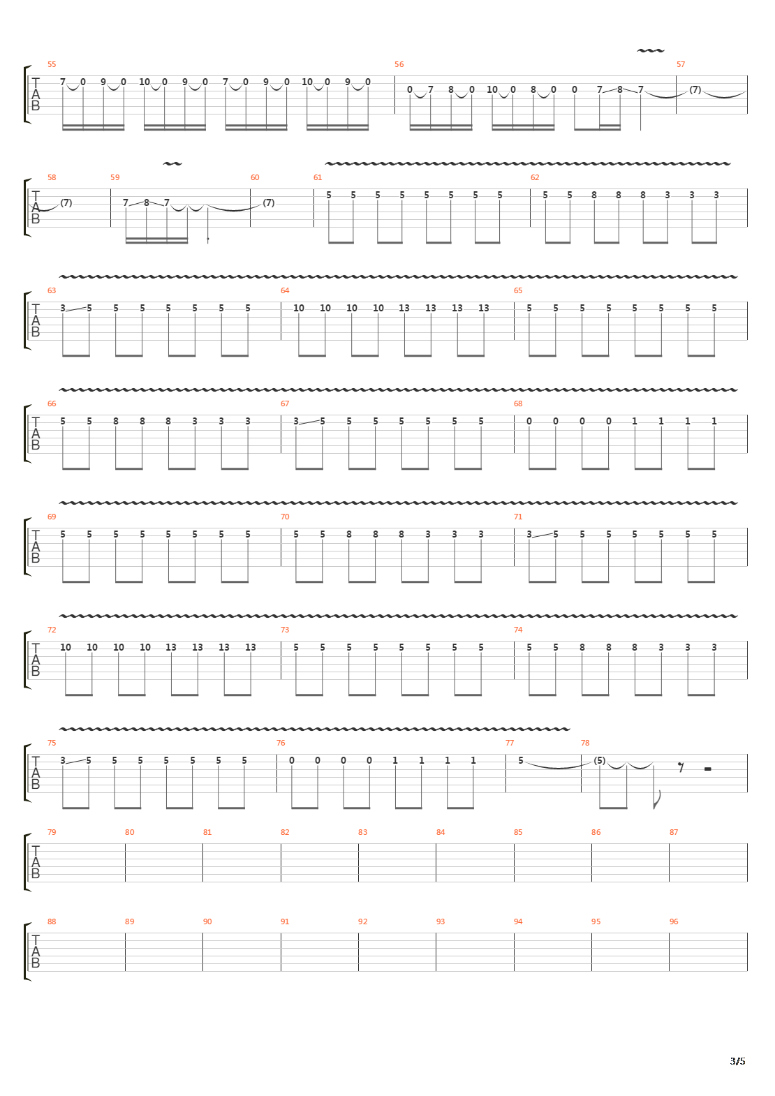 Rammstein吉他谱