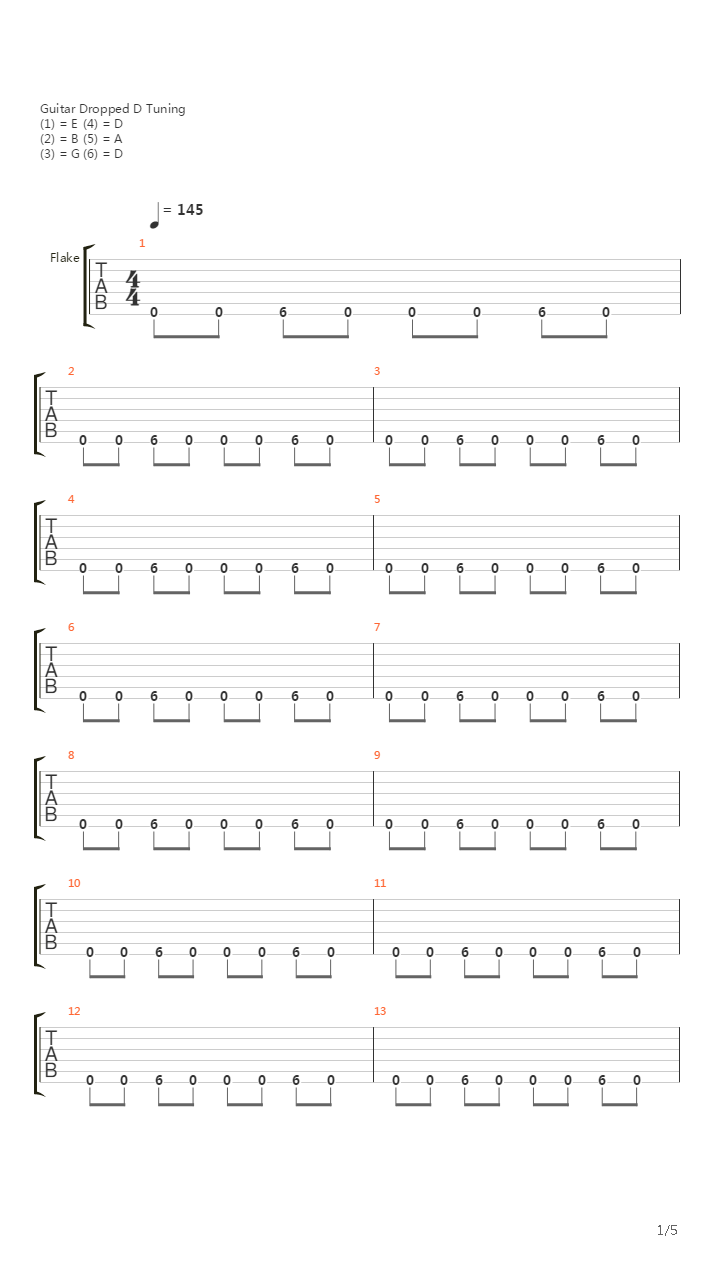 Sonne吉他谱