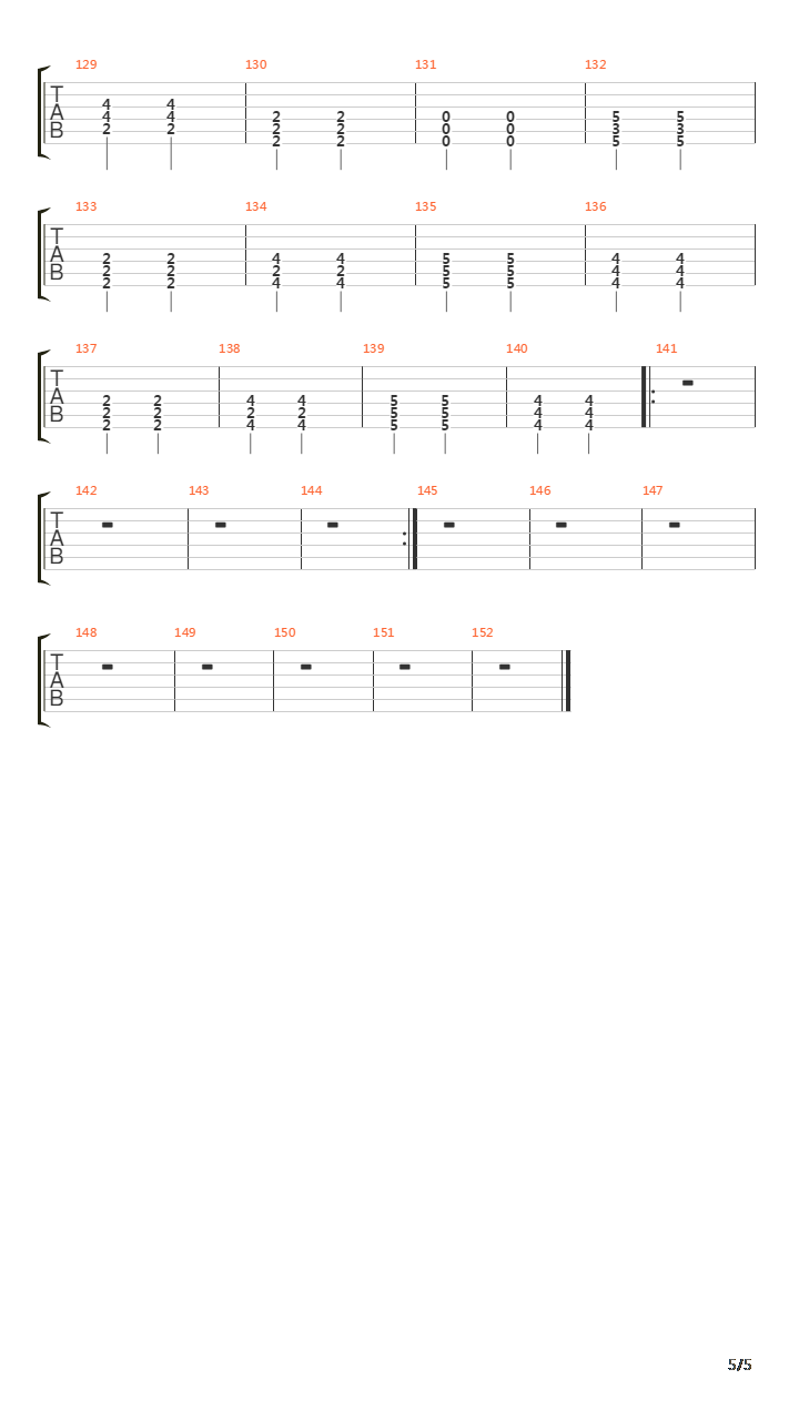 Sonne吉他谱