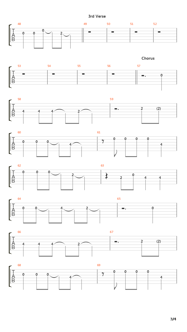 Sonne吉他谱