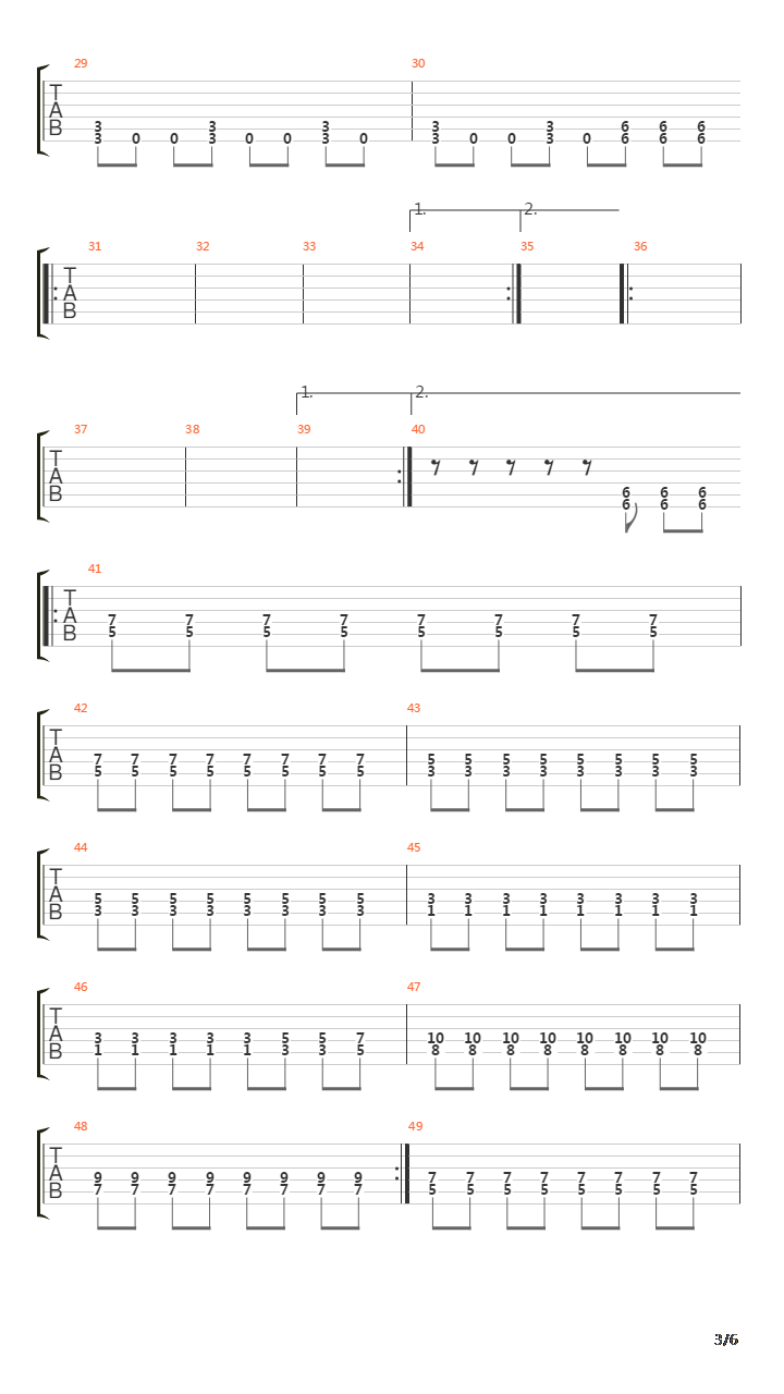 Spieluhr吉他谱