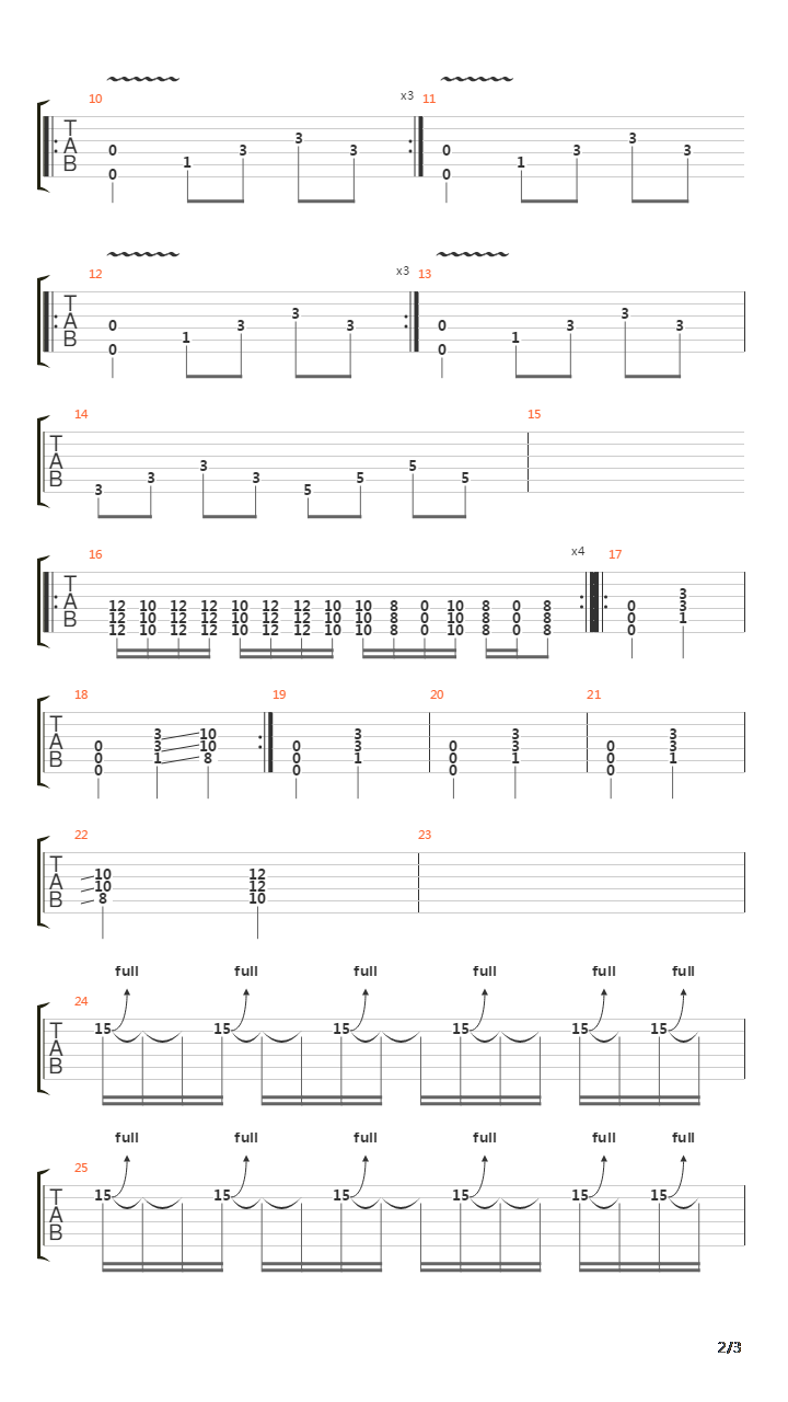 Stein Um Stein吉他谱