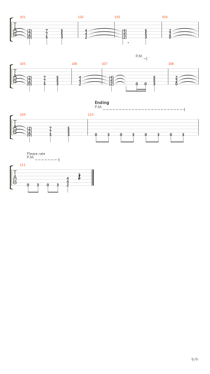 Weisses Fleisch吉他谱