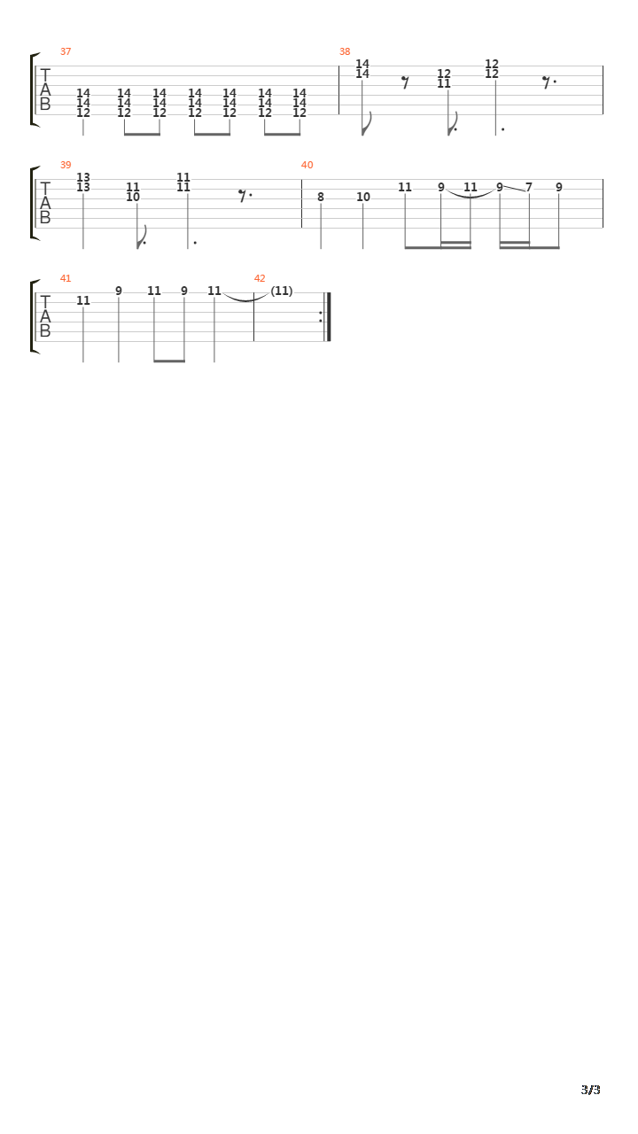 凛として咲く花の如(如花凛然绽放)(KONAMI音乐游戏DrumMania/GuitarFreak V5)吉他谱