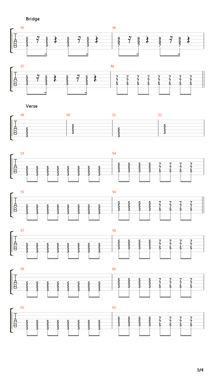 Chasing The Night吉他谱