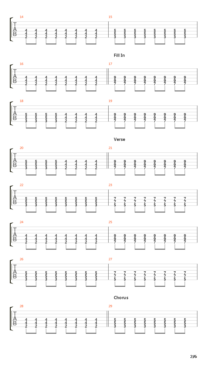 Havana Affair吉他谱