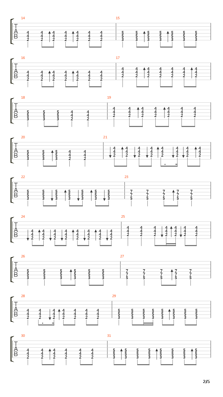 Havana Affair吉他谱