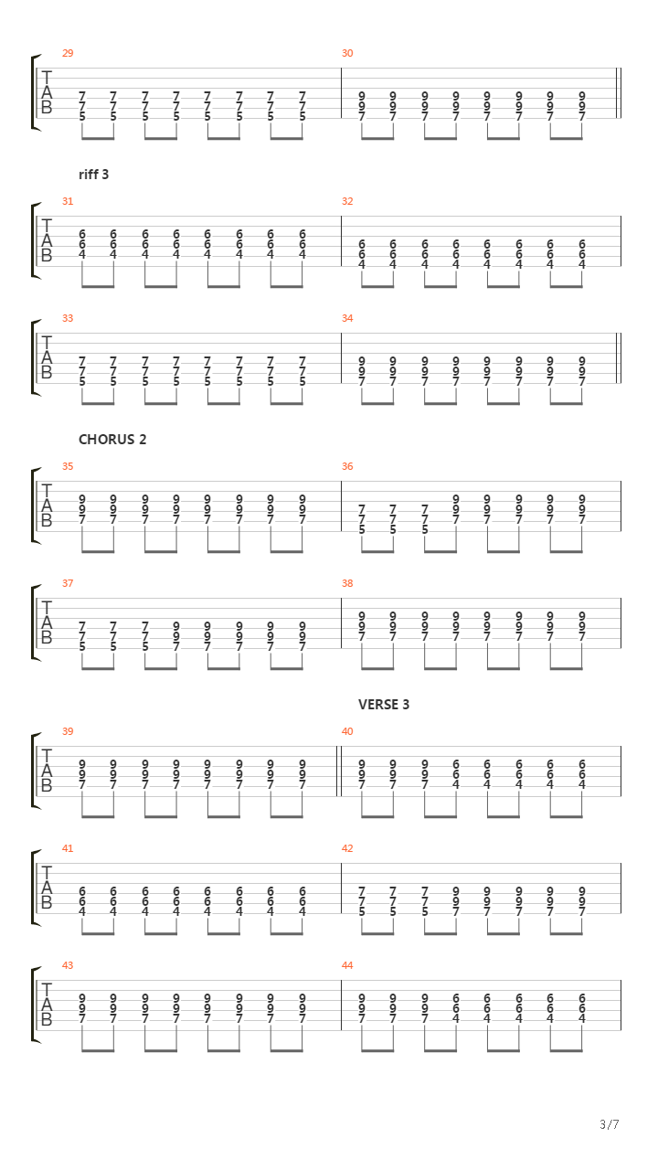 My Back Pages吉他谱