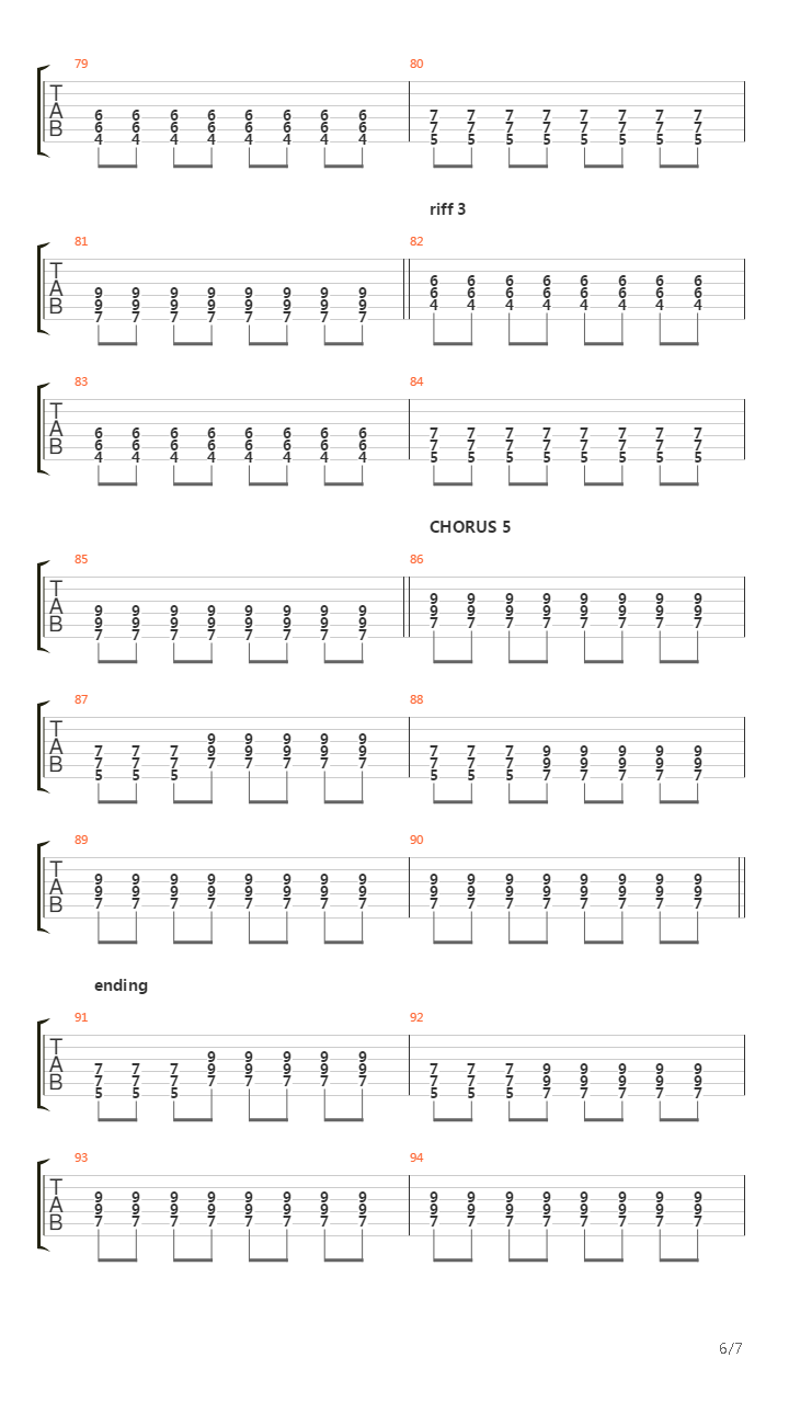 My Back Pages吉他谱