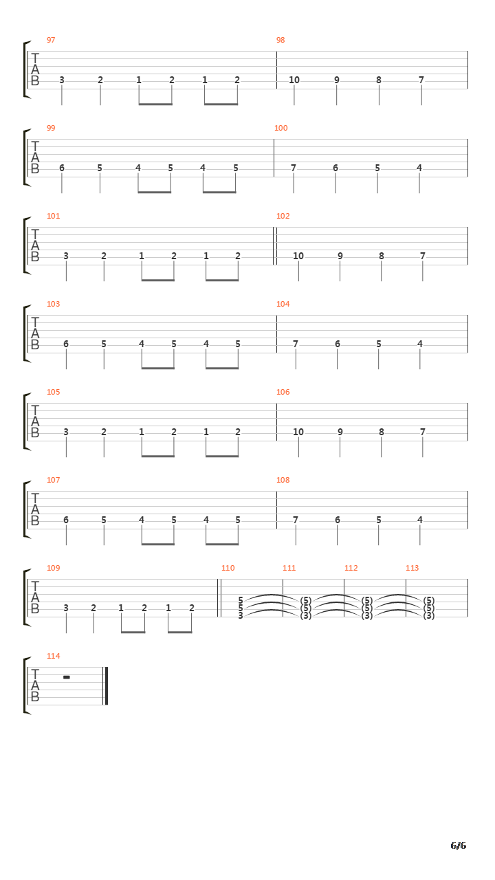 Palisades Park吉他谱