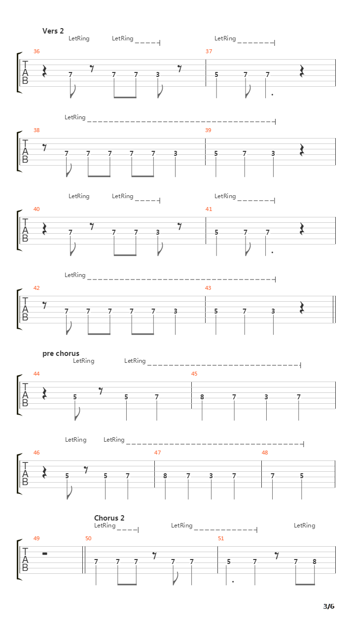 Pet Sematary吉他谱