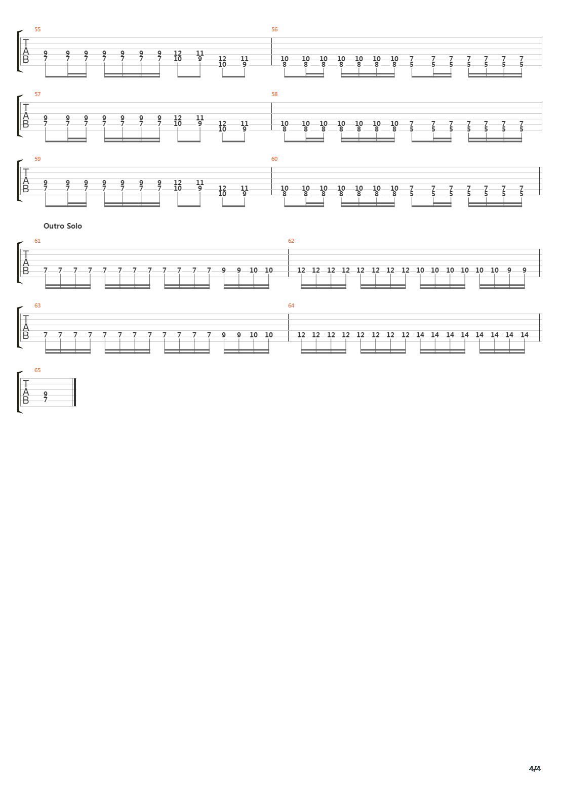 The Crusher吉他谱