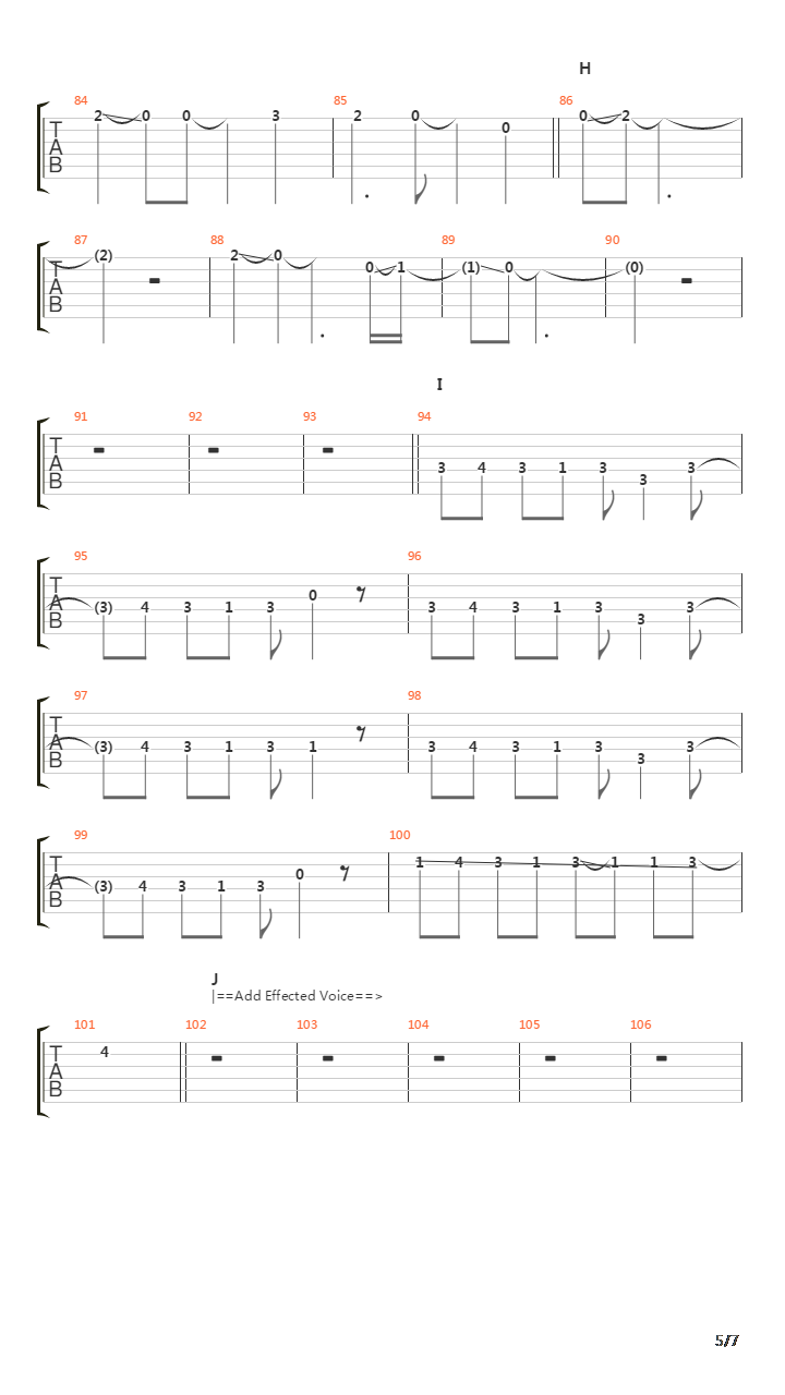 As One吉他谱