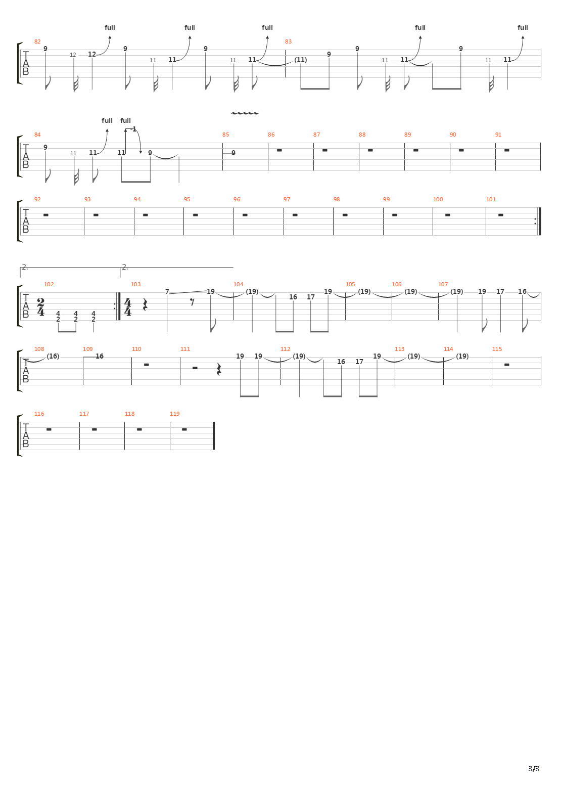 Drivers High吉他谱