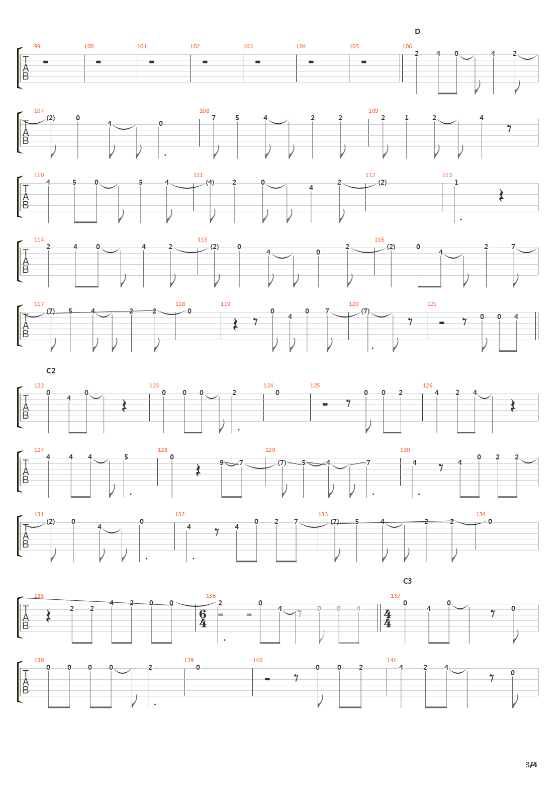 Drivers High吉他谱