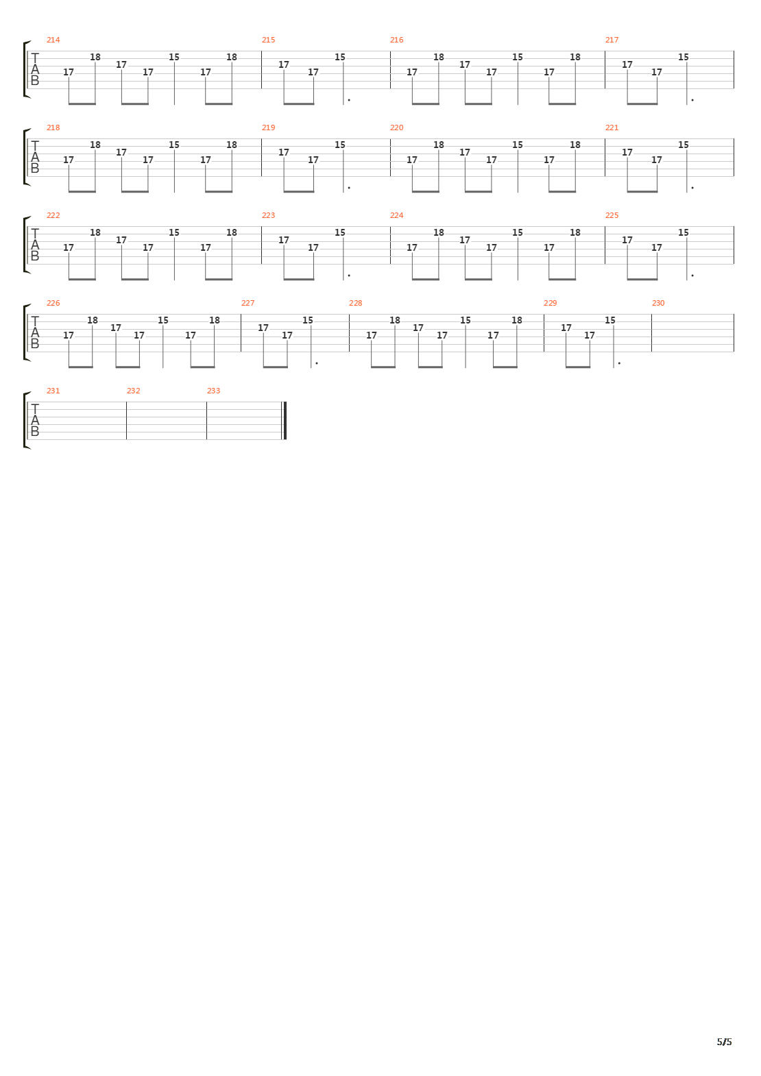 Inner Core吉他谱