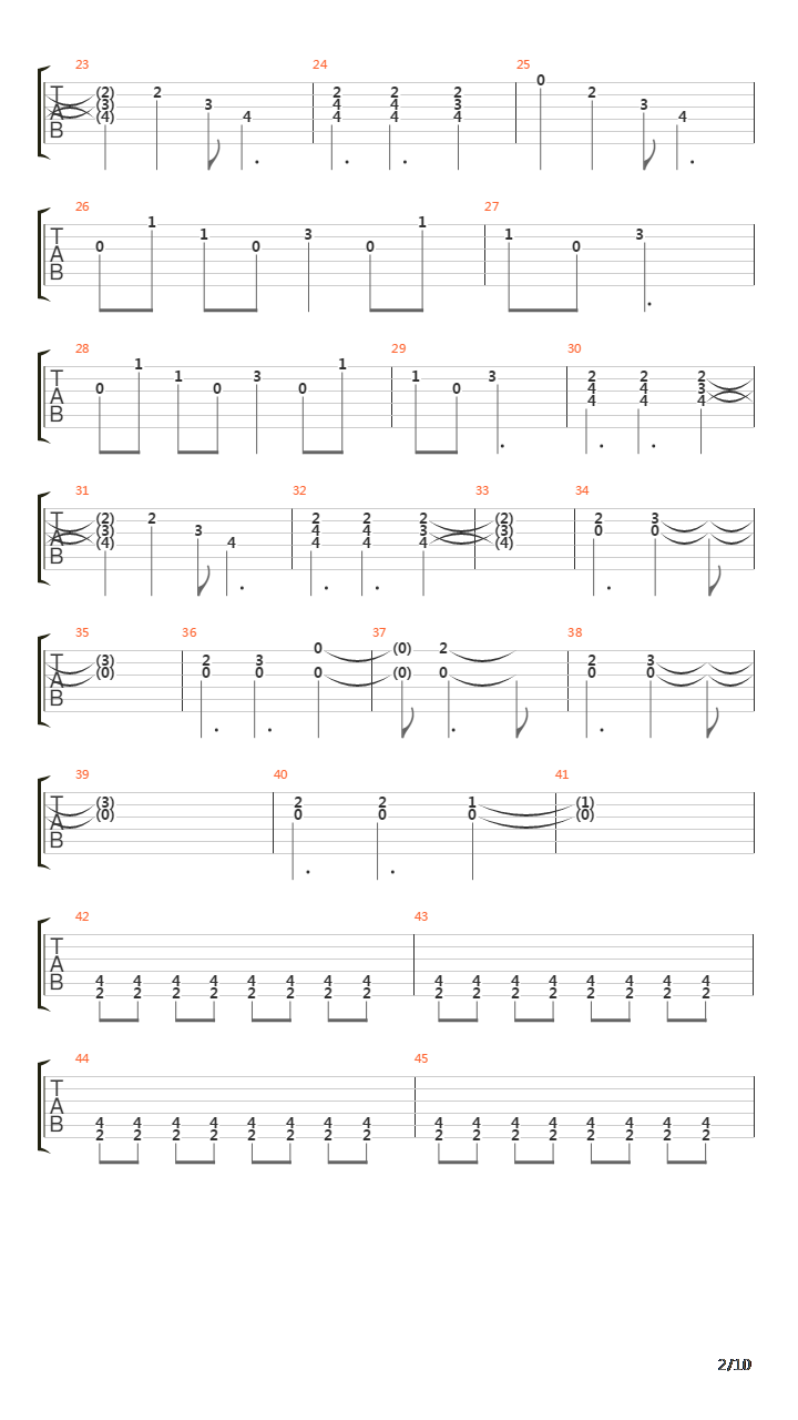 Inner Core吉他谱