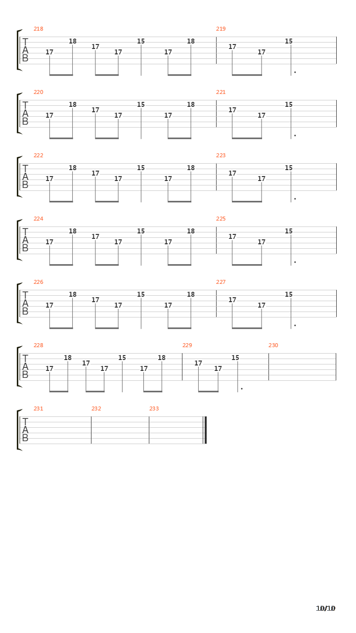 Inner Core吉他谱