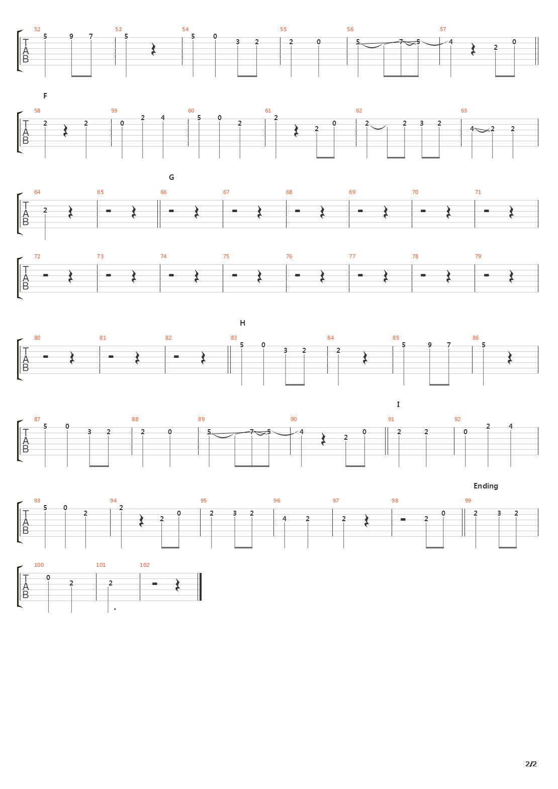 Mirai Sekai吉他谱