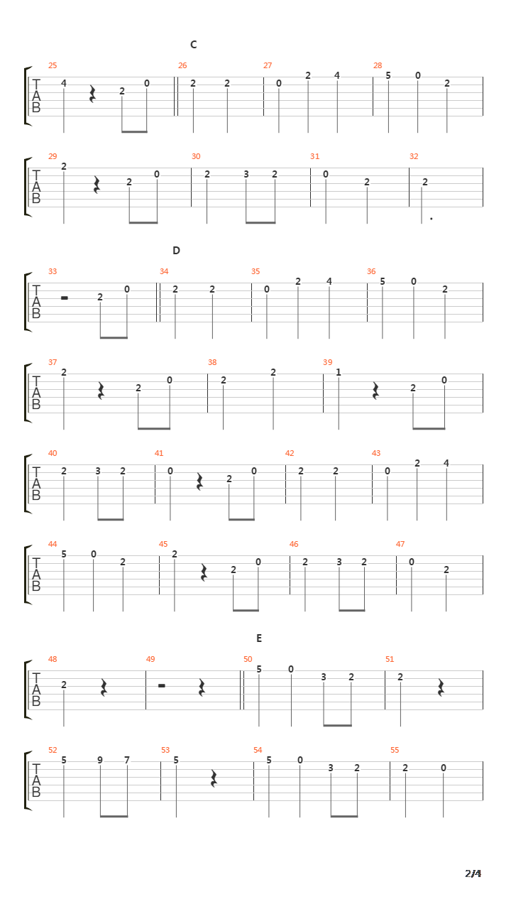 Mirai Sekai吉他谱