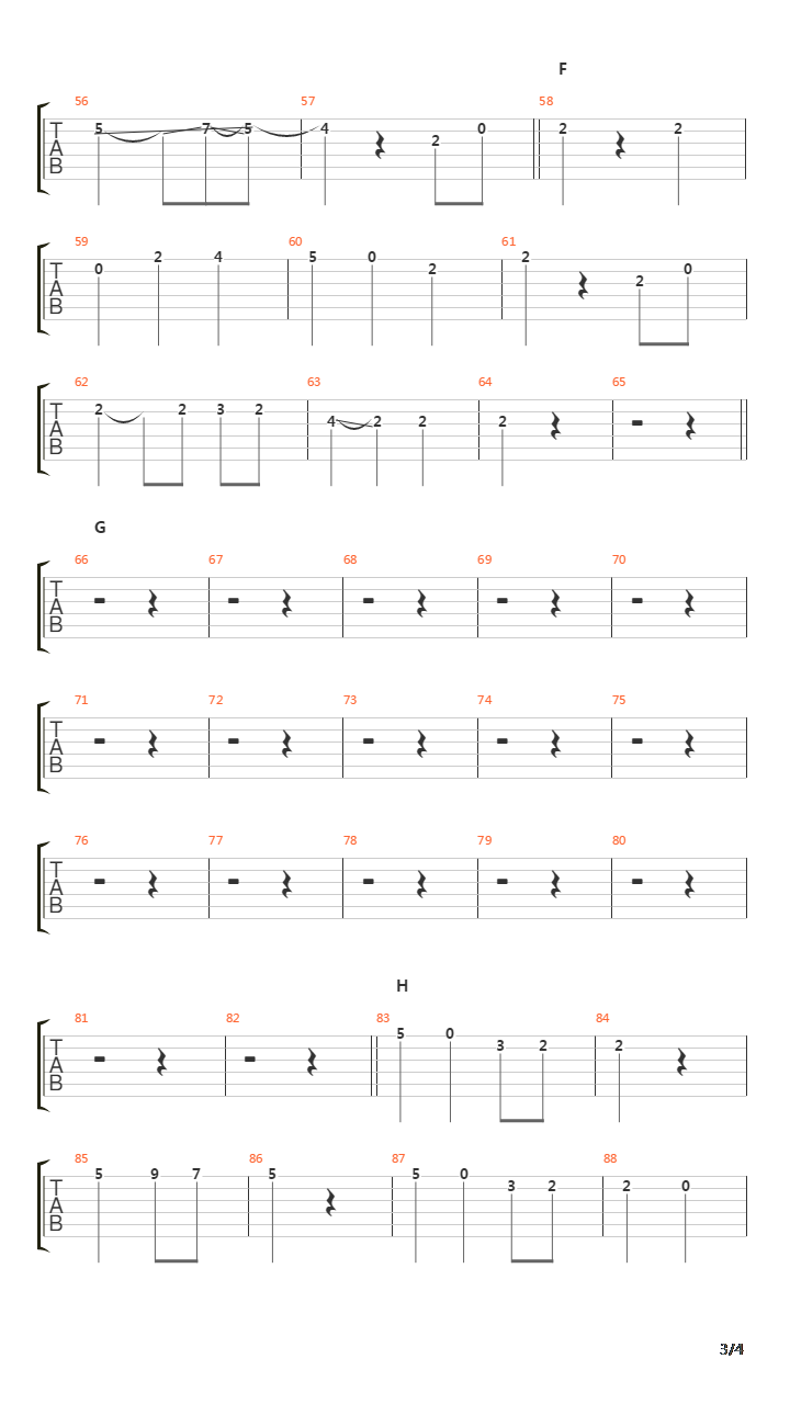 Mirai Sekai吉他谱