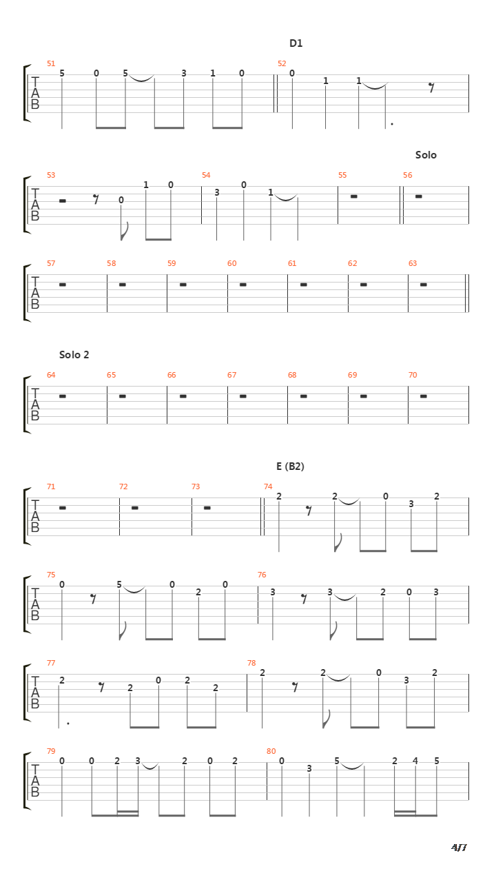 Pieces吉他谱