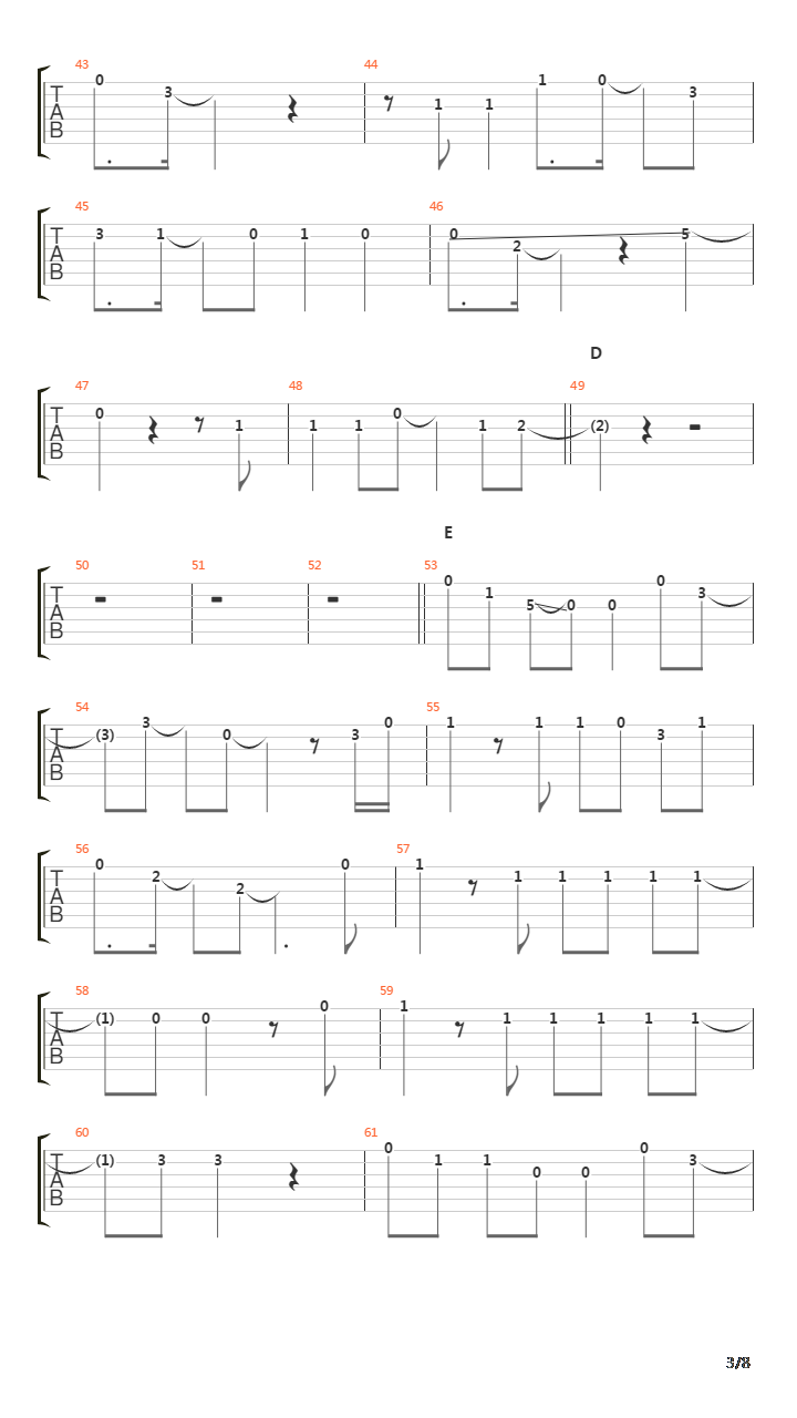 Promised Land吉他谱