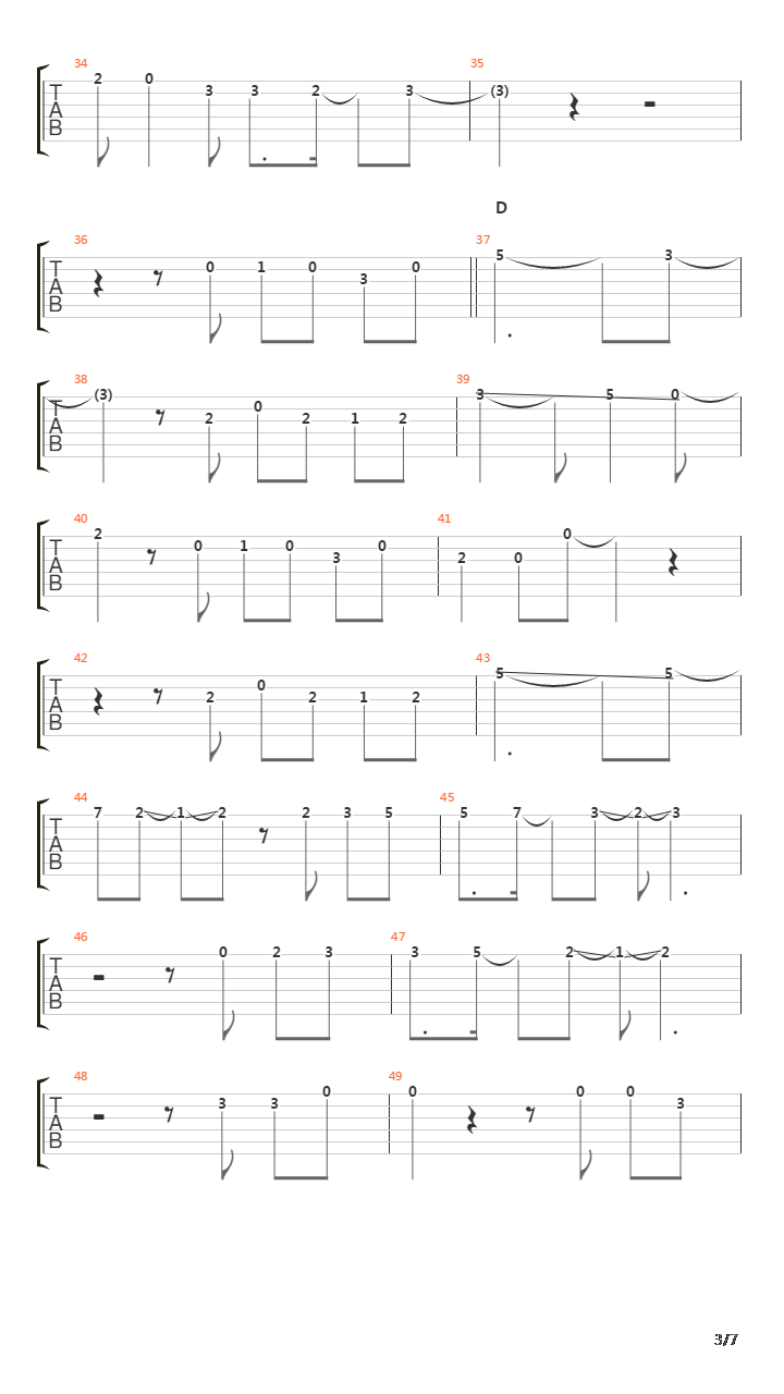 虹(Niji)吉他谱