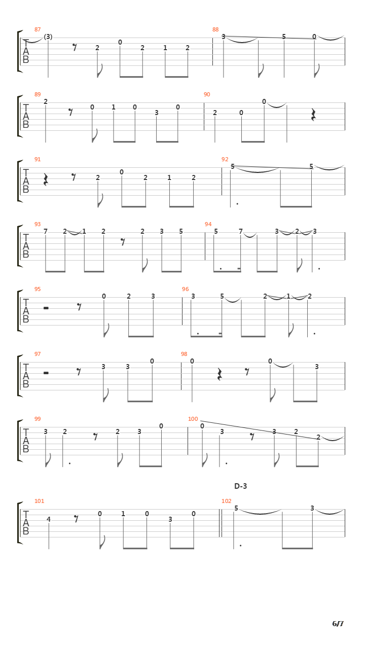 虹(Niji)吉他谱