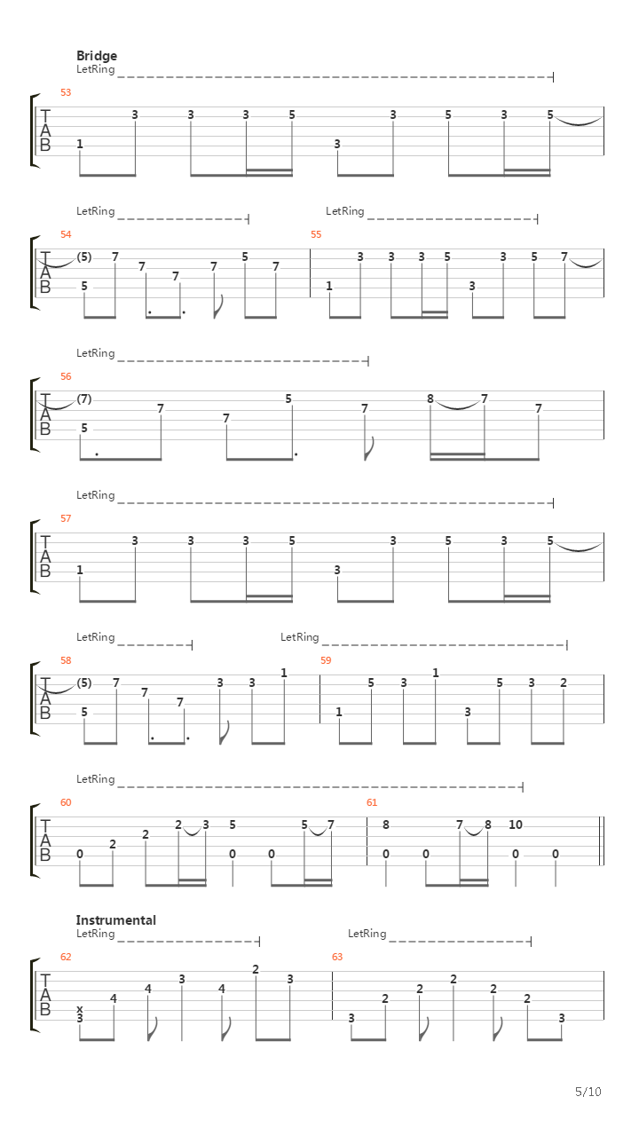 虹(Niji)吉他谱