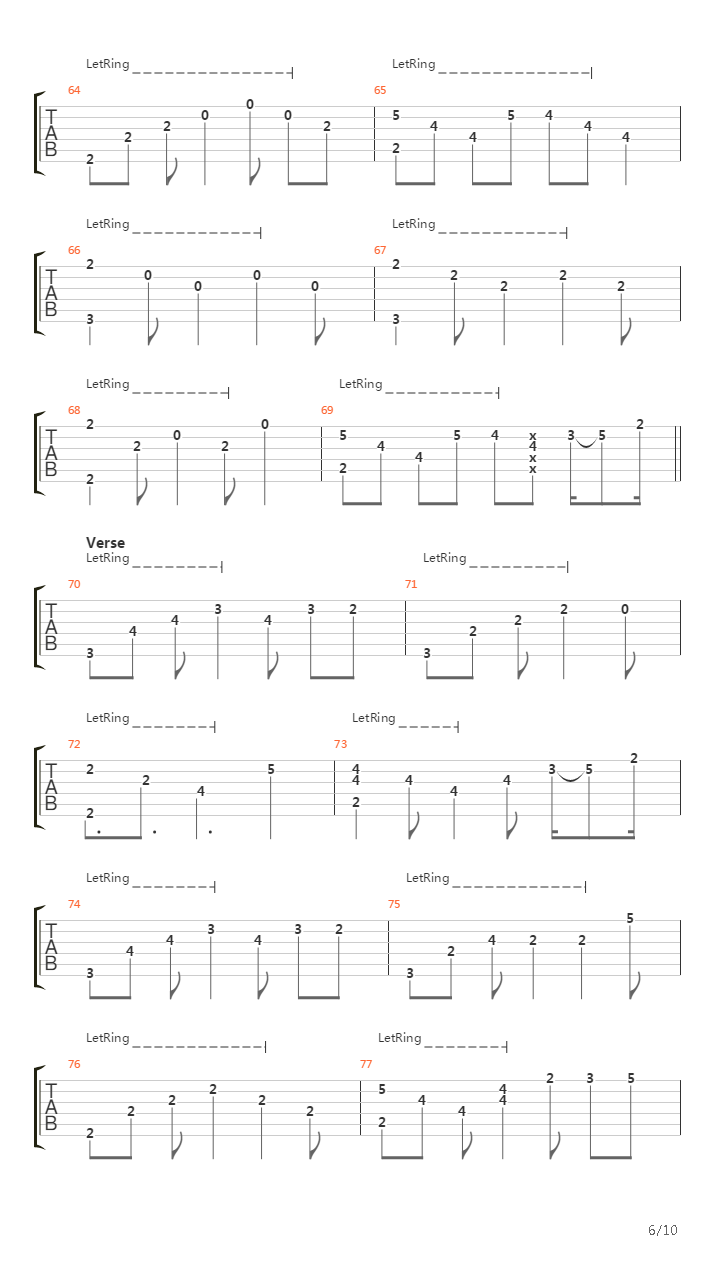 虹(Niji)吉他谱