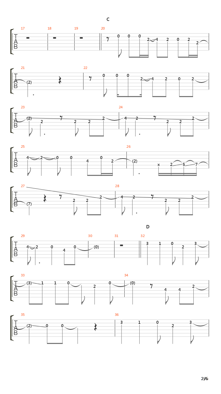 吻(Kuchizuke)吉他谱