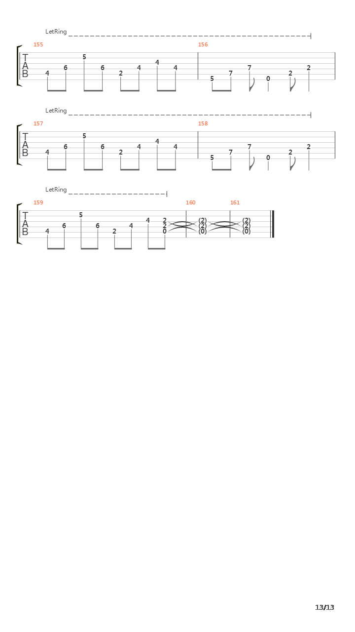 Complication吉他谱