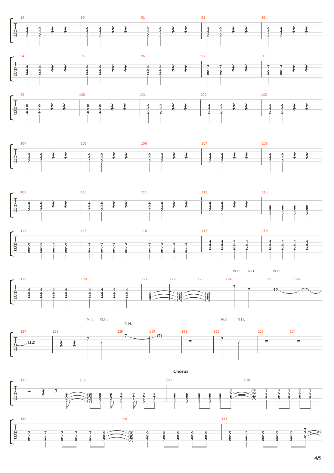 Architects吉他谱