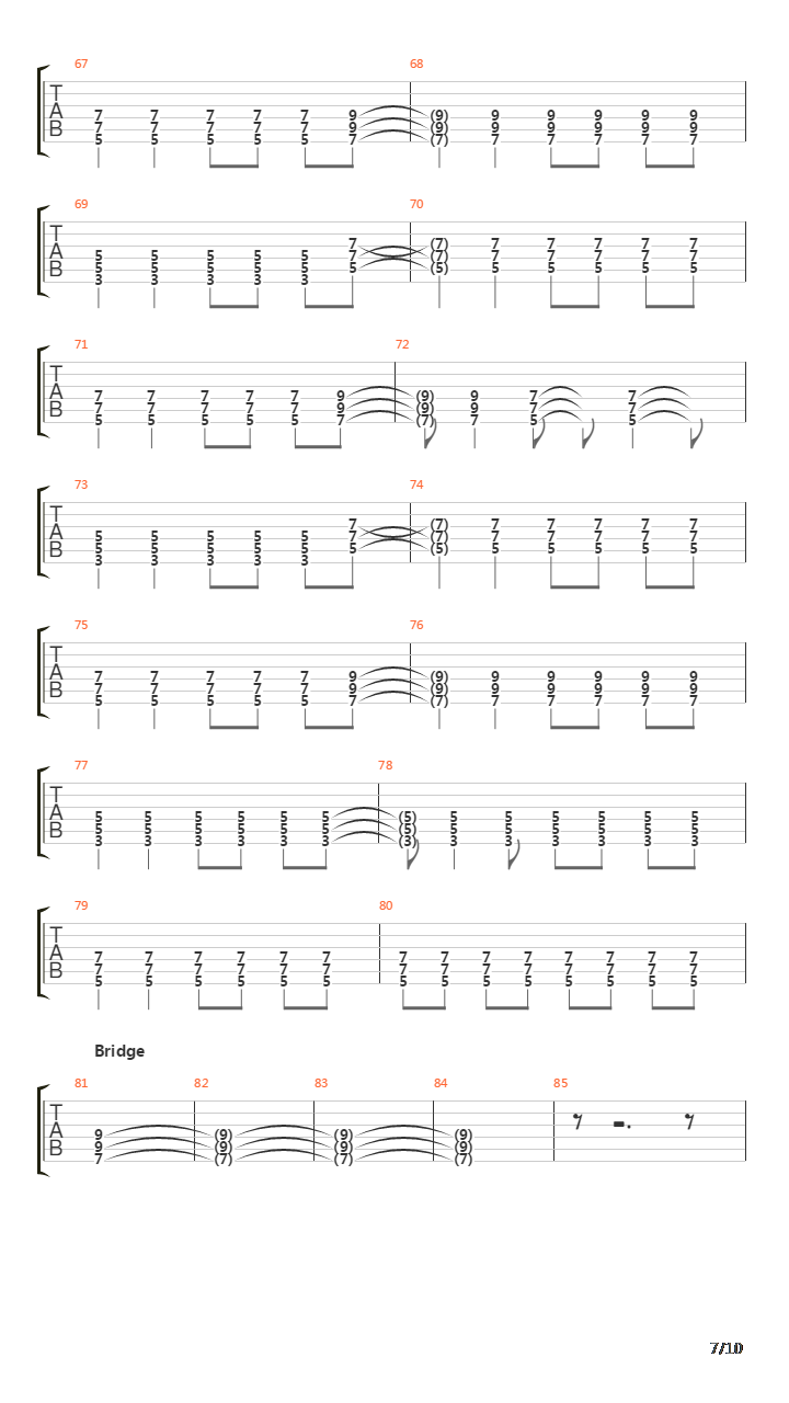 Architects吉他谱