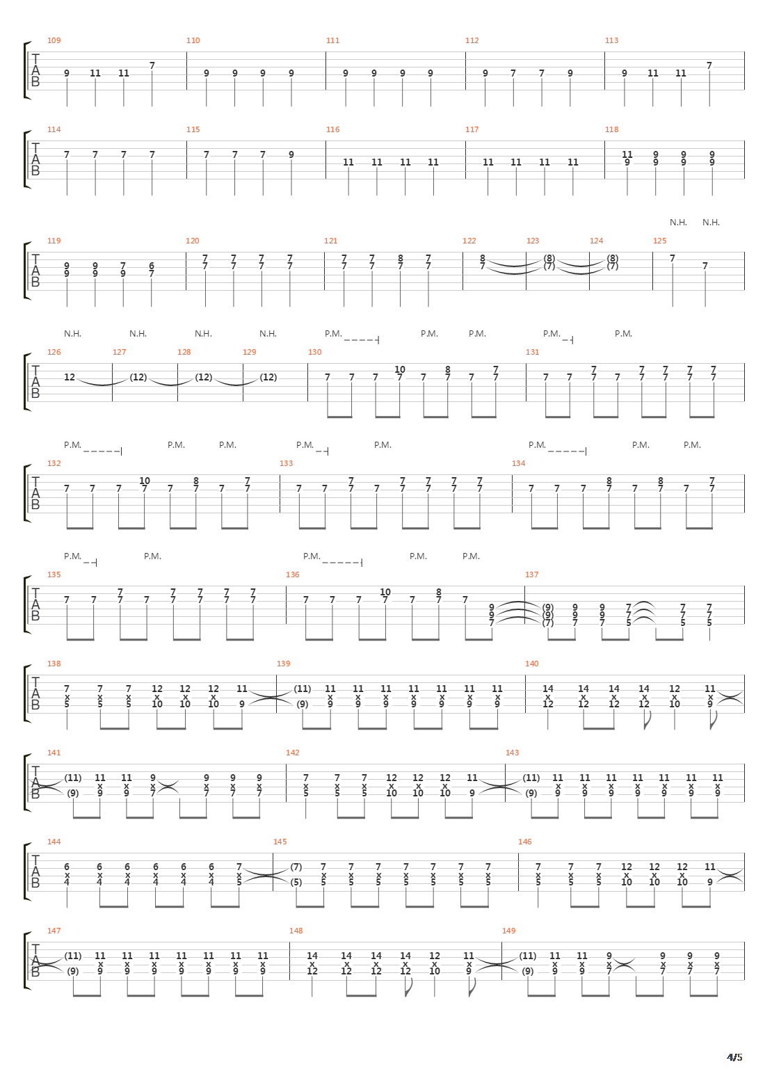 Architects吉他谱