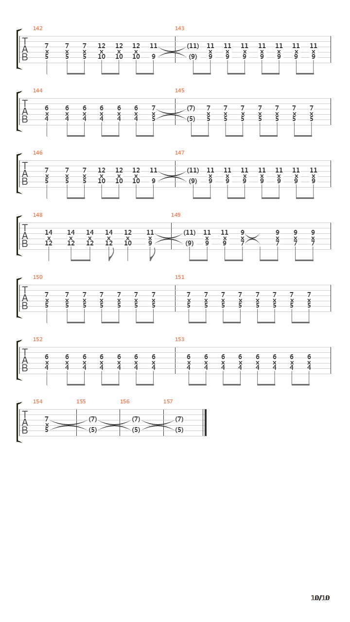 Architects吉他谱