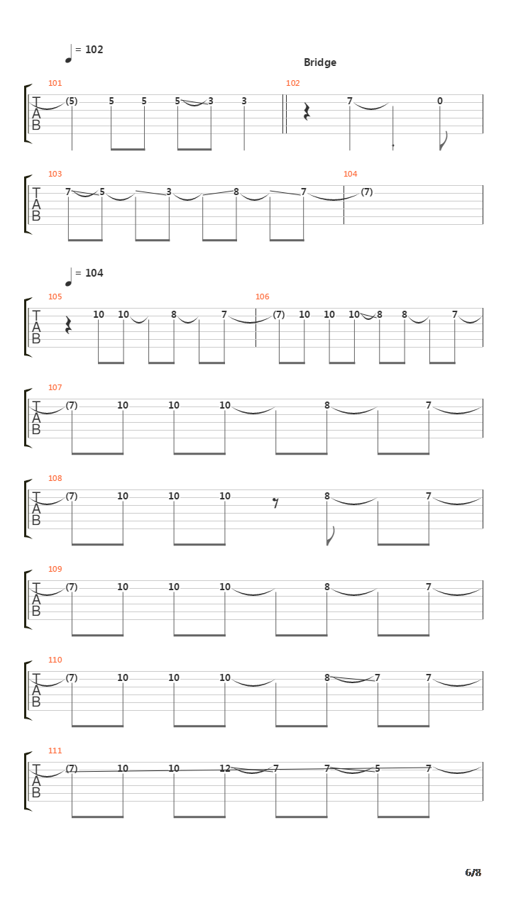 Historia Calamitatum吉他谱