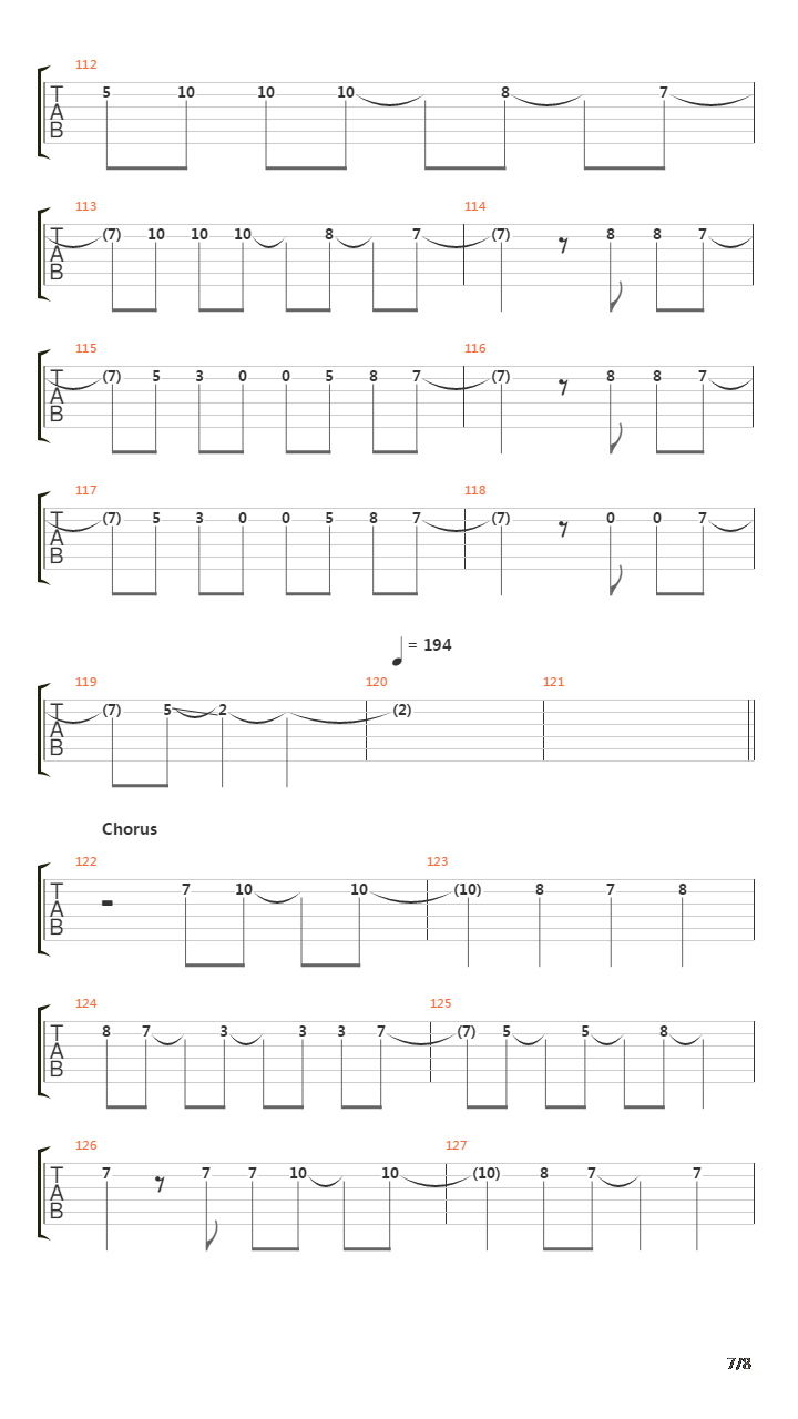 Historia Calamitatum吉他谱