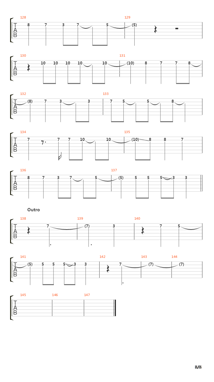 Historia Calamitatum吉他谱