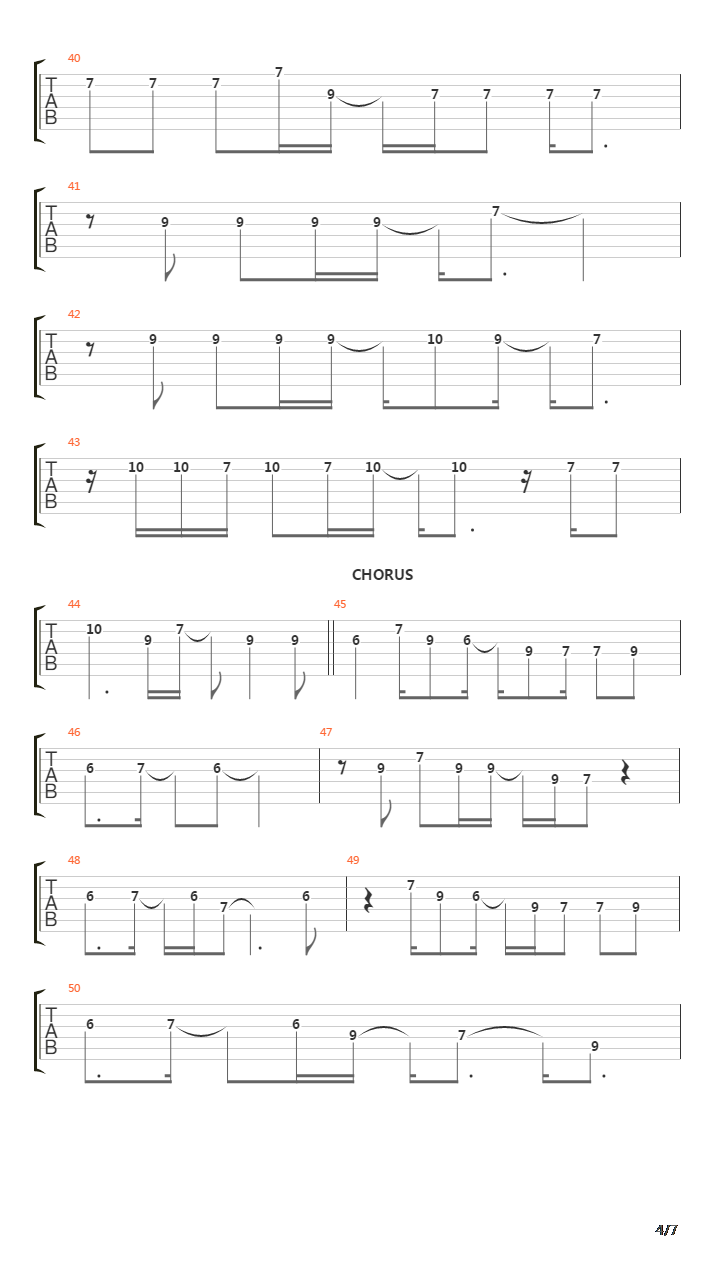 Firesign吉他谱