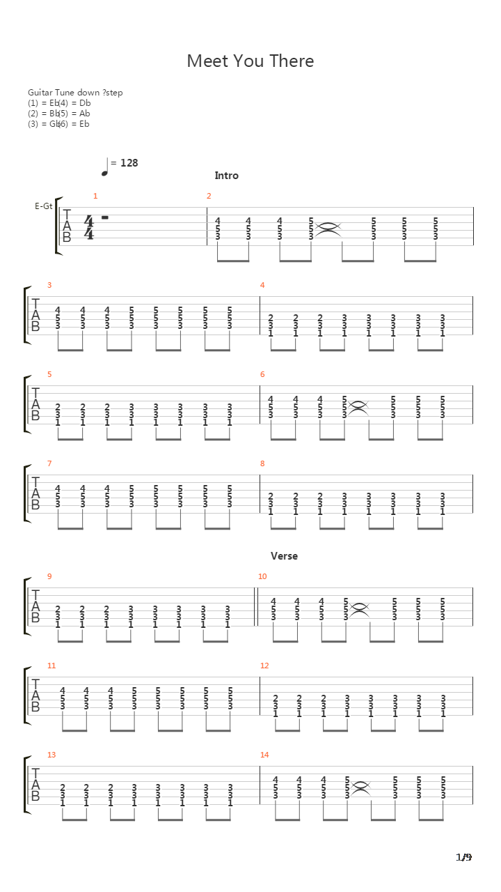 Meet You There吉他谱