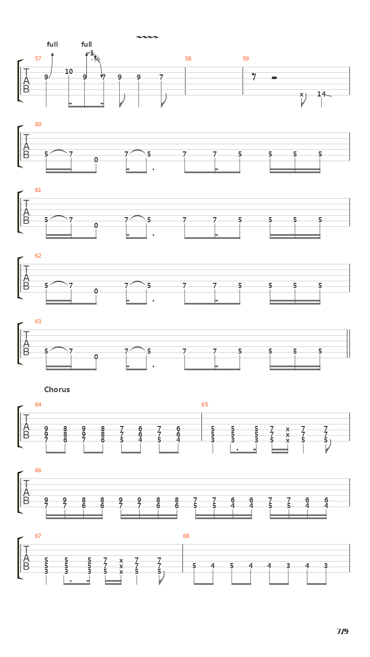 Carolina吉他谱