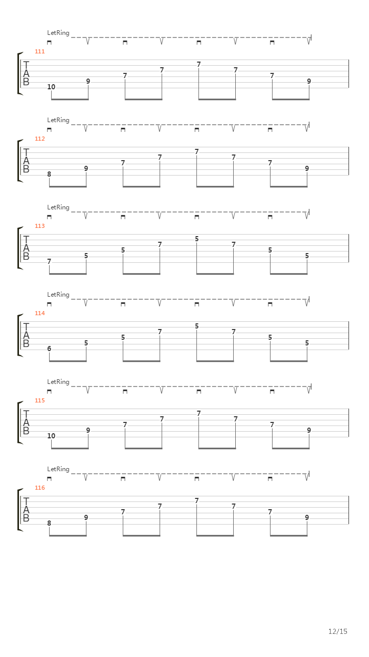 Far And Away吉他谱