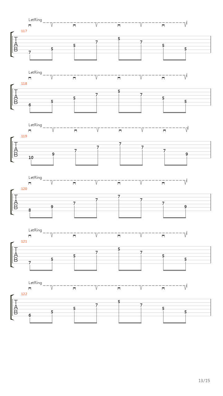 Far And Away吉他谱