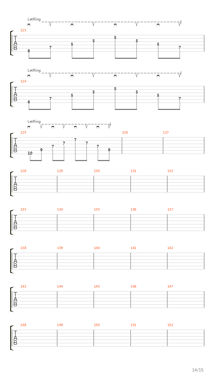 Far And Away吉他谱