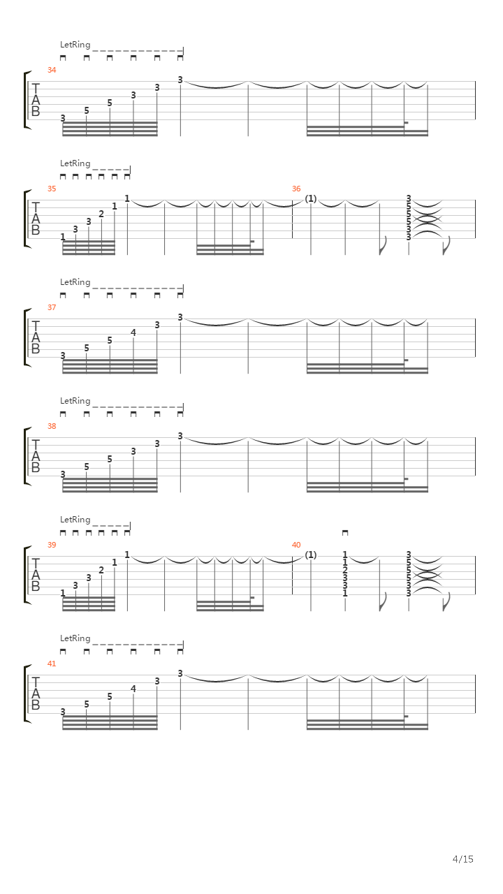 Far And Away吉他谱