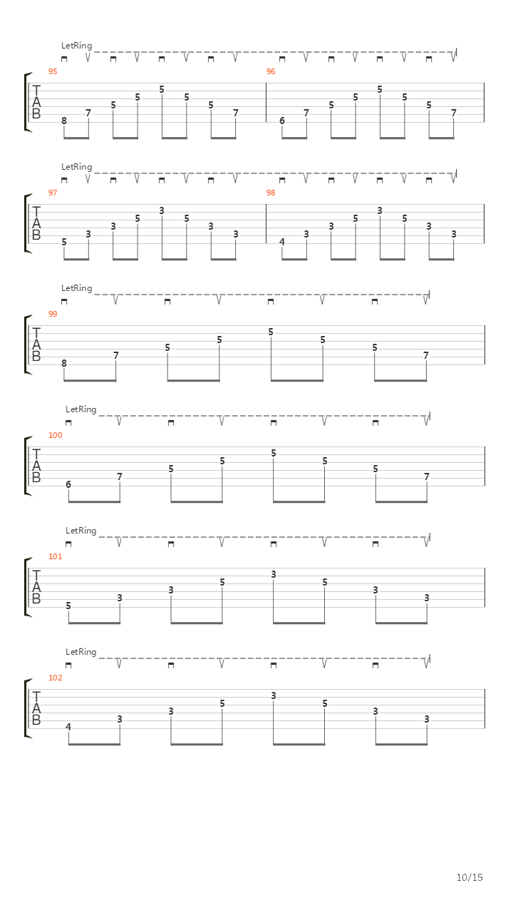 Far And Away吉他谱