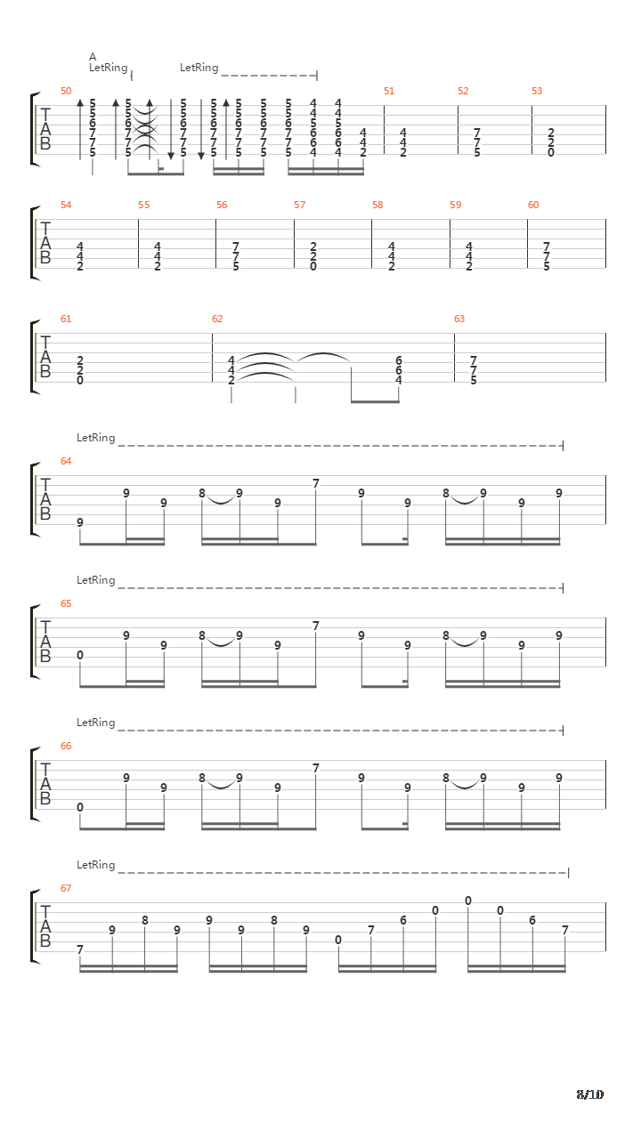 Gotten吉他谱